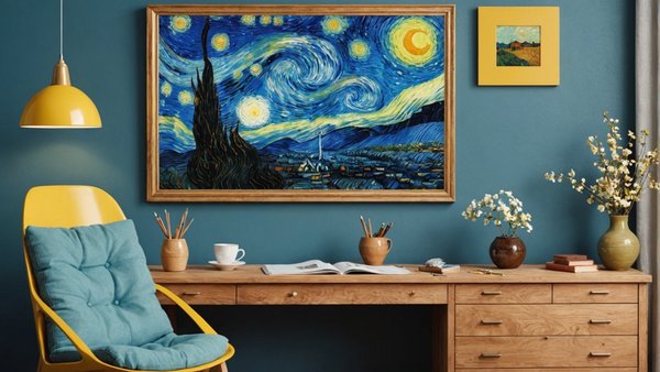 Décoration d'art : sublimez votre intérieur avec une reproduction de van gogh