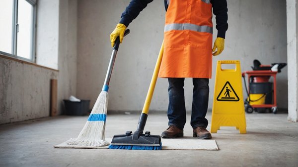 Entreprise de nettoyage : vous pouvez engager le prestataire après un chantier