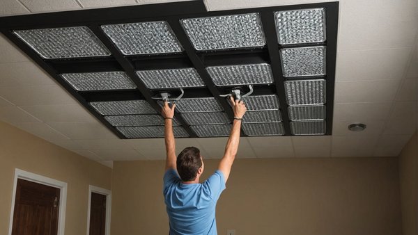 Fixation de panneaux xps au plafond : guide étape par étape