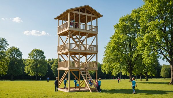 Découvrez la tour d'observation pliable pour l'autonomie des enfants