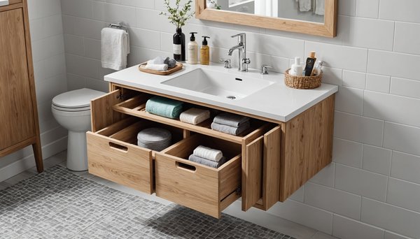 Boite de rangement salle de bain : organisez avec style et praticité