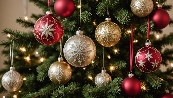 Boules de noël : illuminez vos fêtes avec style et élégance