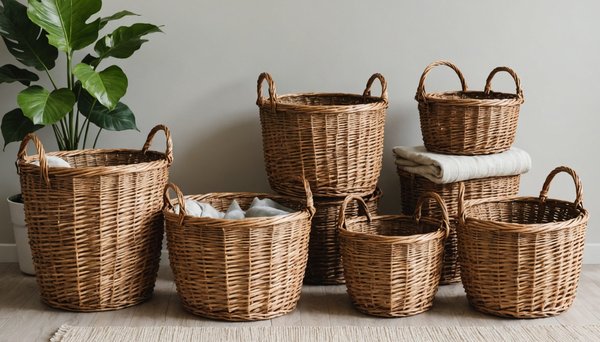 Découvrez où acheter des paniers en osier tendance