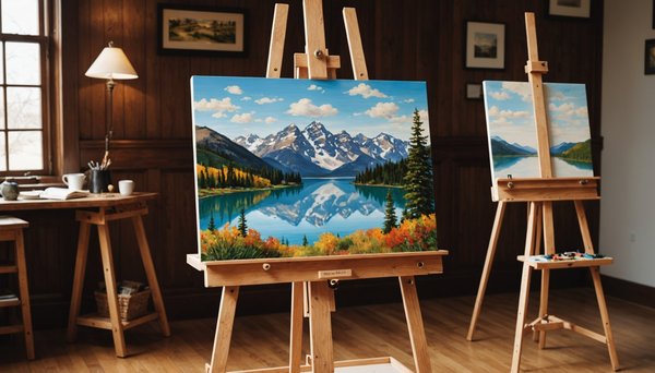 Chevalet en bois : l'art d'expression à portée de main